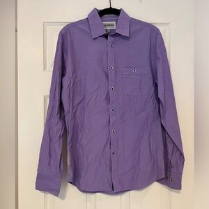 Express Men’s Purple Button Up Shirt